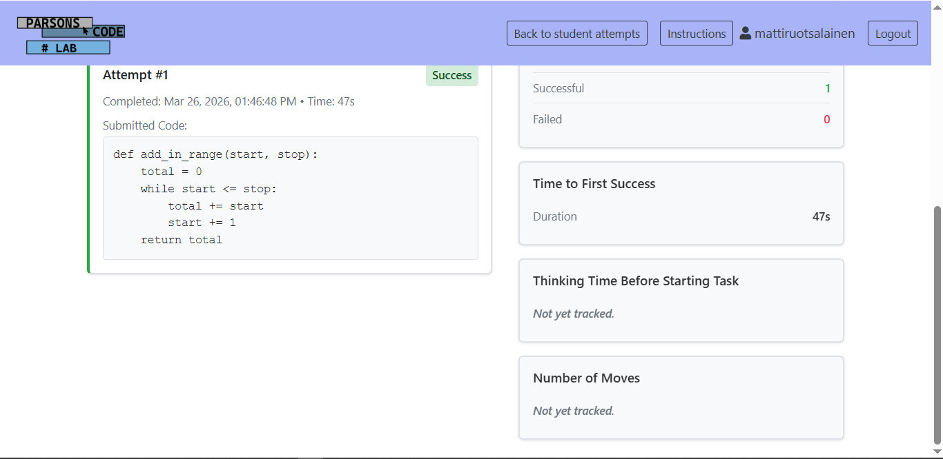 Student task attempt stats pt2
